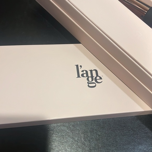 L'ange Rose Gold Le Curl Titanium Hair Curling Wand - Blush 25mm - Picture 4 of 7